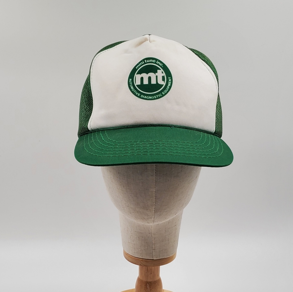 Mini Tune Inc. Automotive Diagnostics Vintage Mesh Snap Back Trucker Hat